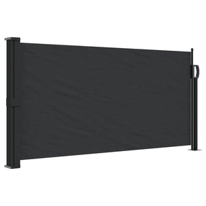 vidaXL Retractable Side Awning Black 100x300 cm