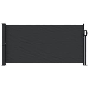 vidaXL Retractable Side Awning Black 100x300 cm