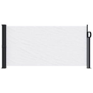 vidaXL Retractable Side Awning White 100x300 cm