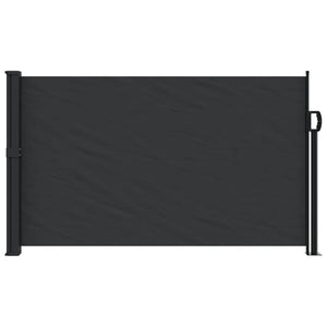 vidaXL Retractable Side Awning Black 120x300 cm