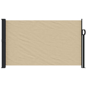 vidaXL Retractable Side Awning Beige 120x300 cm