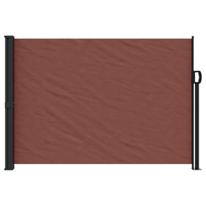 vidaXL Retractable Side Awning Brown 140x300 cm