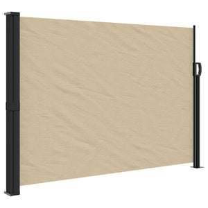 vidaXL Retractable Side Awning Beige 140x300 cm