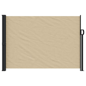 vidaXL Retractable Side Awning Beige 140x300 cm