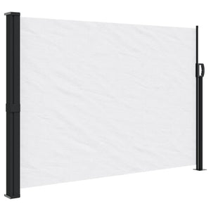 vidaXL Retractable Side Awning White 140x300 cm