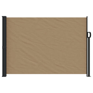 vidaXL Retractable Side Awning Taupe 140x300 cm