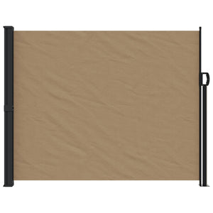 vidaXL Retractable Side Awning Taupe 160x300 cm