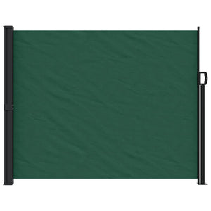 vidaXL Retractable Side Awning Dark Green 160x300 cm