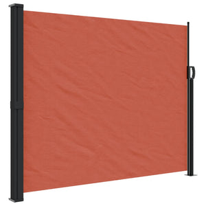 vidaXL Retractable Side Awning Terracotta 170x300 cm