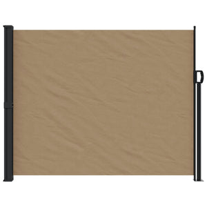 vidaXL Retractable Side Awning Taupe 170x300 cm