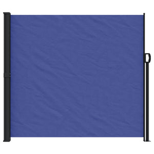 vidaXL Retractable Side Awning Blue 180x300 cm