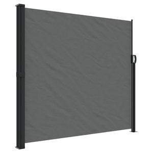 vidaXL Retractable Side Awning Anthracite 180x300 cm