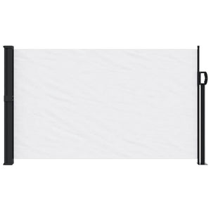 vidaXL Retractable Side Awning White 120x500 cm