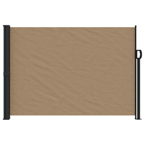 vidaXL Retractable Side Awning Taupe 140x500 cm