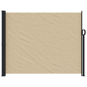 vidaXL Retractable Side Awning Beige 160x500 cm