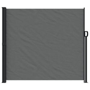 vidaXL Retractable Side Awning Anthracite 180x500 cm