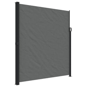 vidaXL Retractable Side Awning Anthracite 220x500 cm