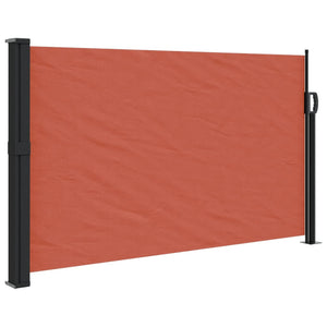 vidaXL Retractable Side Awning Terracotta 120x600 cm