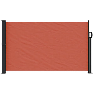 vidaXL Retractable Side Awning Terracotta 120x600 cm