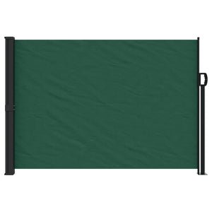 vidaXL Retractable Side Awning Dark Green 140x600 cm