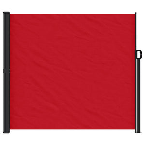 vidaXL Retractable Side Awning Red 180x600 cm