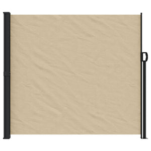 vidaXL Retractable Side Awning Beige 180x600 cm