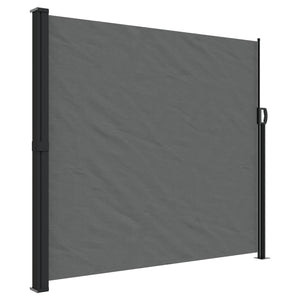 vidaXL Retractable Side Awning Anthracite 180x600 cm