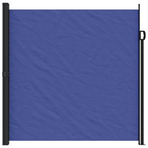 vidaXL Retractable Side Awning Blue 200x600 cm