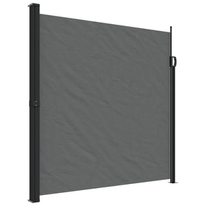 vidaXL Retractable Side Awning Anthracite 200x600 cm