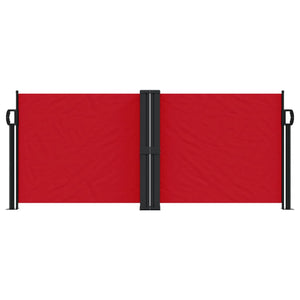 vidaXL Retractable Side Awning Red 100x600 cm