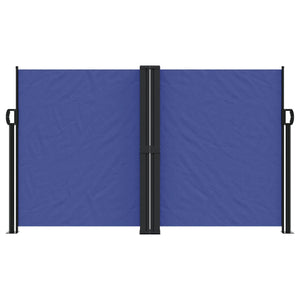 vidaXL Retractable Side Awning Blue 140x600 cm