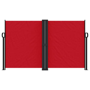 vidaXL Retractable Side Awning Red 140x600 cm