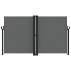 vidaXL Retractable Side Awning Anthracite 140x600 cm