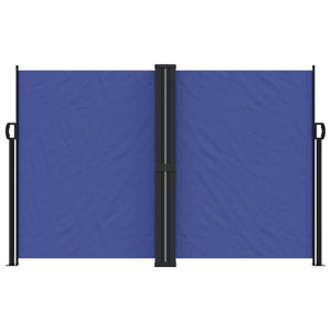 vidaXL Retractable Side Awning Blue 160x600 cm