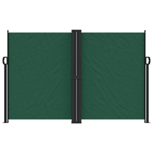 vidaXL Retractable Side Awning Dark Green 160x600 cm