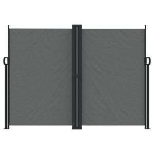 vidaXL Retractable Side Awning Anthracite 180x600 cm