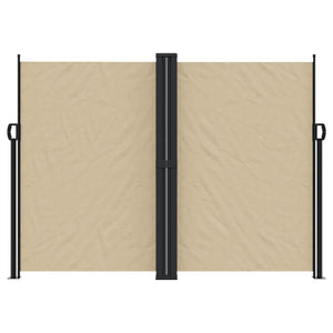 vidaXL Retractable Side Awning Beige 180x600 cm