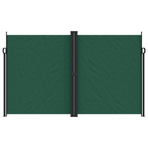 vidaXL Retractable Side Awning Dark Green 200x600 cm