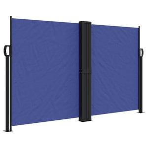 vidaXL Retractable Side Awning Blue 140x1000 cm