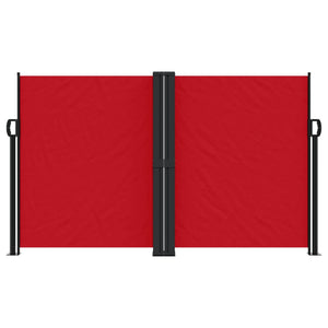 vidaXL Retractable Side Awning Red 140x1000 cm