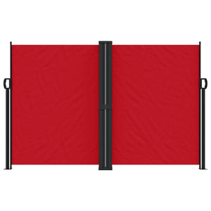 vidaXL Retractable Side Awning Red 160x1000 cm