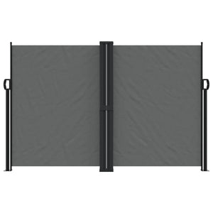 vidaXL Retractable Side Awning Anthracite 160x1000 cm