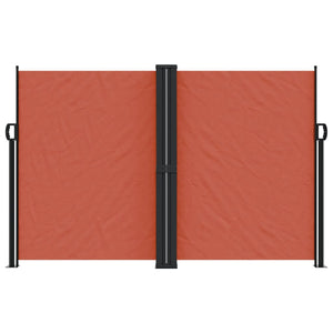 vidaXL Retractable Side Awning Terracotta 160x1000 cm