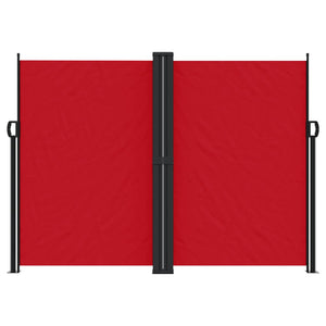 vidaXL Retractable Side Awning Red 180x1000 cm