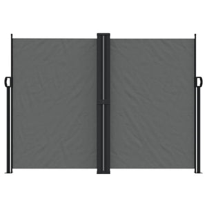 vidaXL Retractable Side Awning Anthracite 180x1000 cm