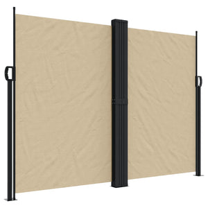 vidaXL Retractable Side Awning Beige 180x1000 cm