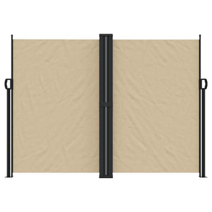 vidaXL Retractable Side Awning Beige 180x1000 cm