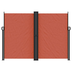 vidaXL Retractable Side Awning Terracotta 180x1000 cm