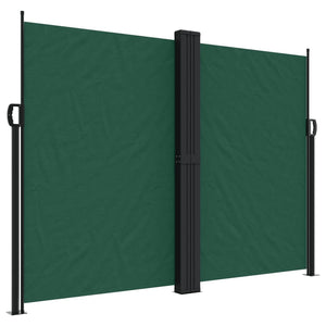 vidaXL Retractable Side Awning Dark Green 180x1000 cm