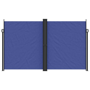 vidaXL Retractable Side Awning Blue 200x1000 cm